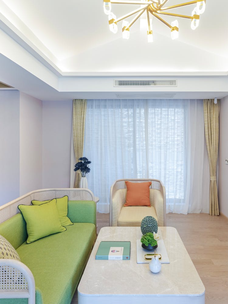 Cozy Modern Minimal Interior Design Of A Living Room