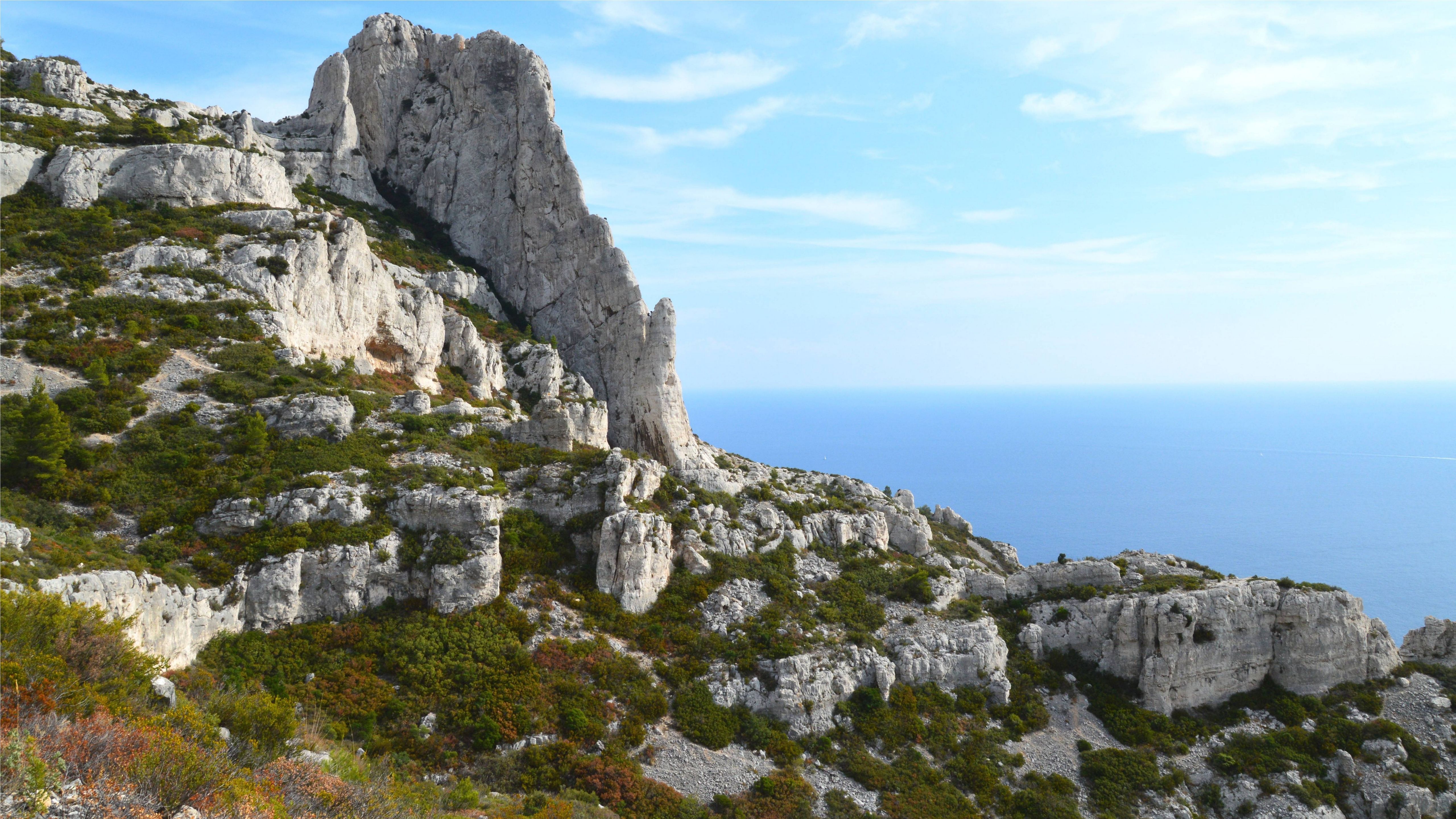 Rock Formations on Mountain · Free Stock Photo