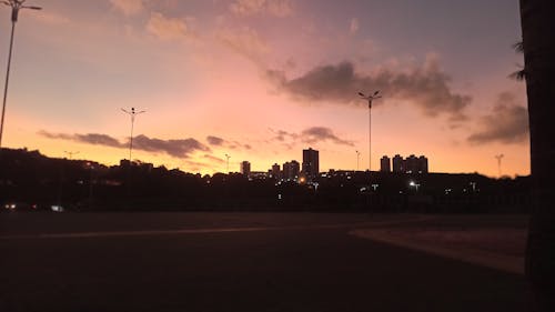 Free Foto profissional grátis de city skyline, lindo pôr do sol Stock Photo