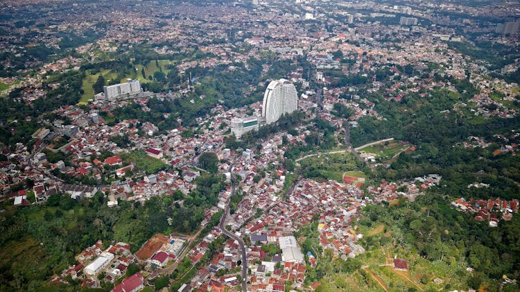 Aerial View Photography Of City