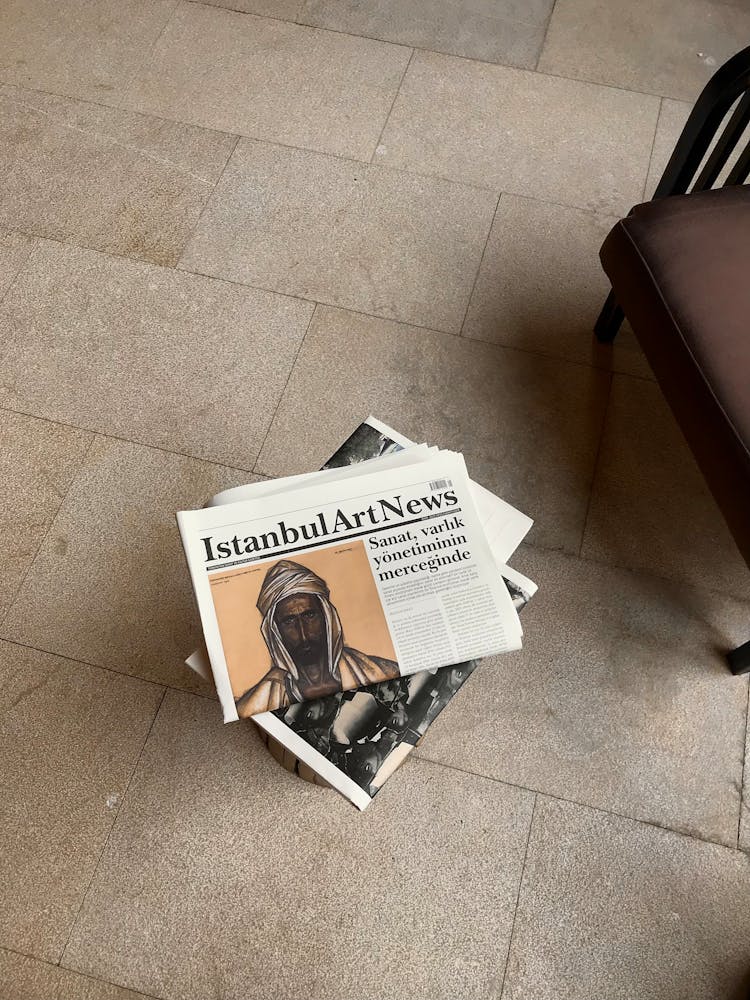 Newspapers On The Floor