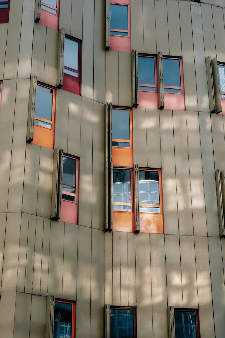 Modern Exterior Window Design Of A Building