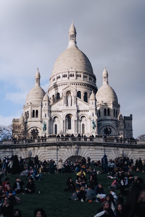 Free  Basilica of the Sacred Heart of Paris Stock Photo