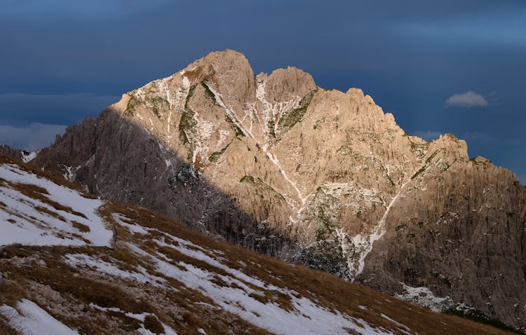 Mountain At Sunset