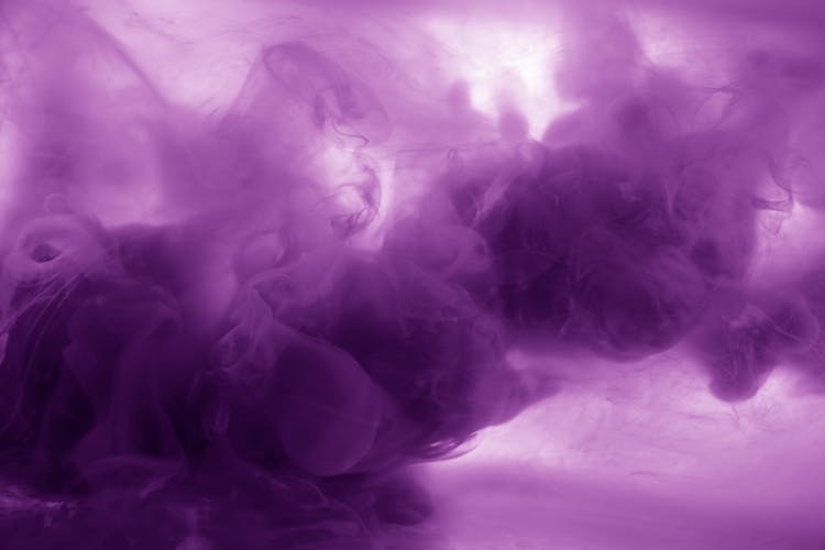 Photograph Of Purple Smoke