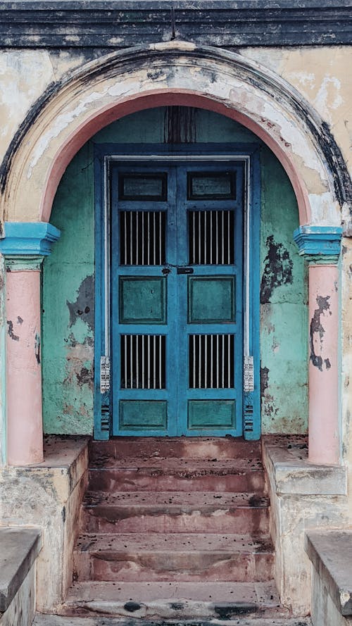 Old Doors to Abandoned Building