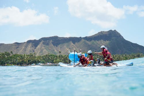 People Riding on Kayak 