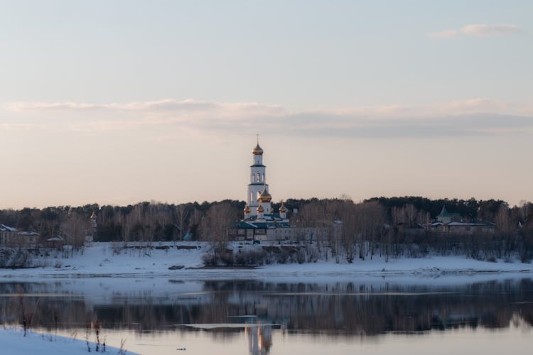 A Church By A Lake