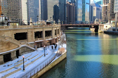 Darmowe zdjęcie z galerii z budynek, centrum chicago, centrum miasta