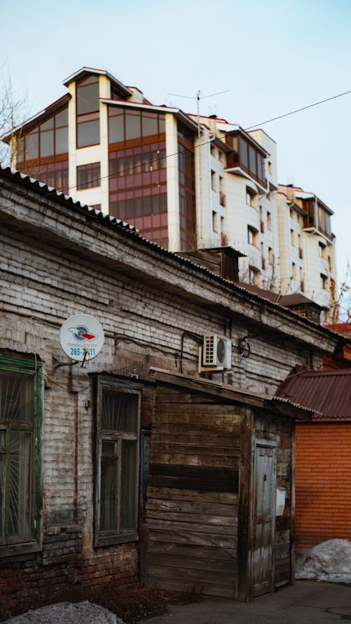 Buildings Under the Blue Sky