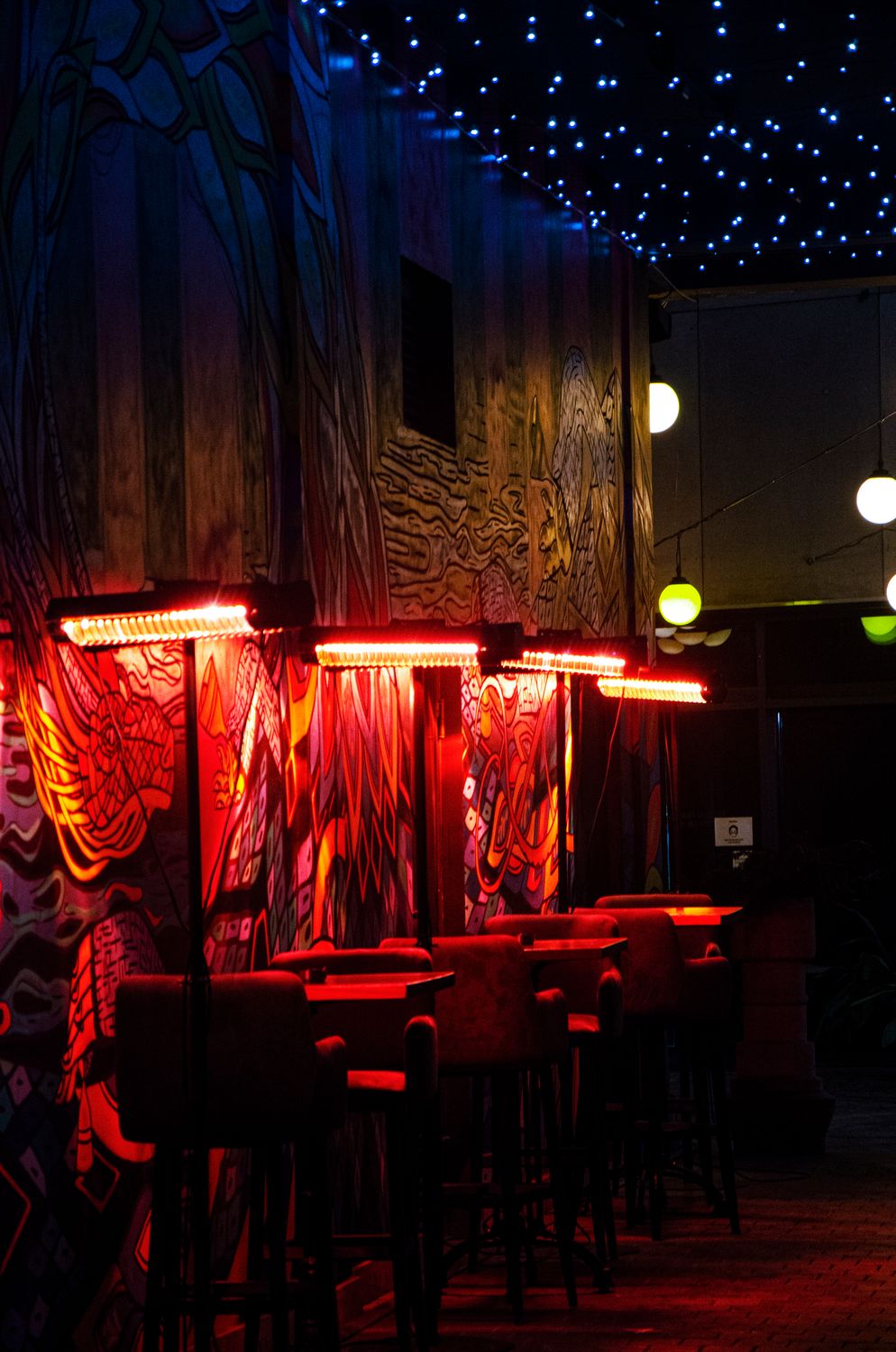 Bar Interior With Mood Lighting · Free Stock Photo