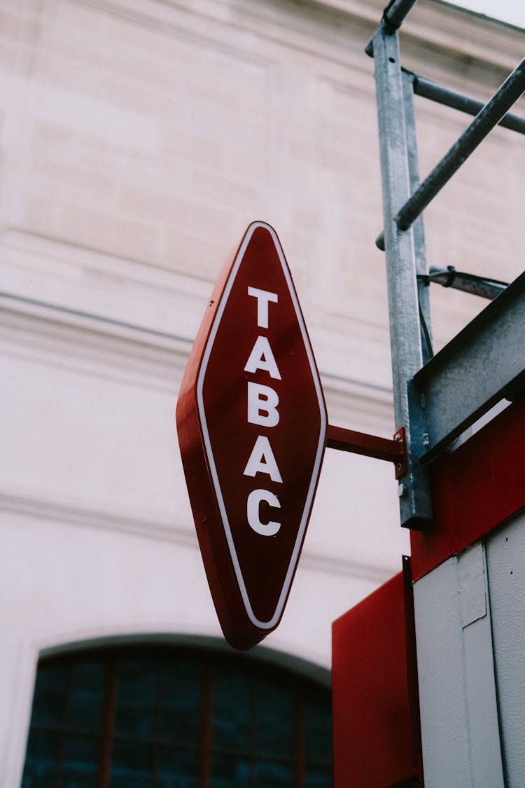 Metal Signage Outside Of A Building