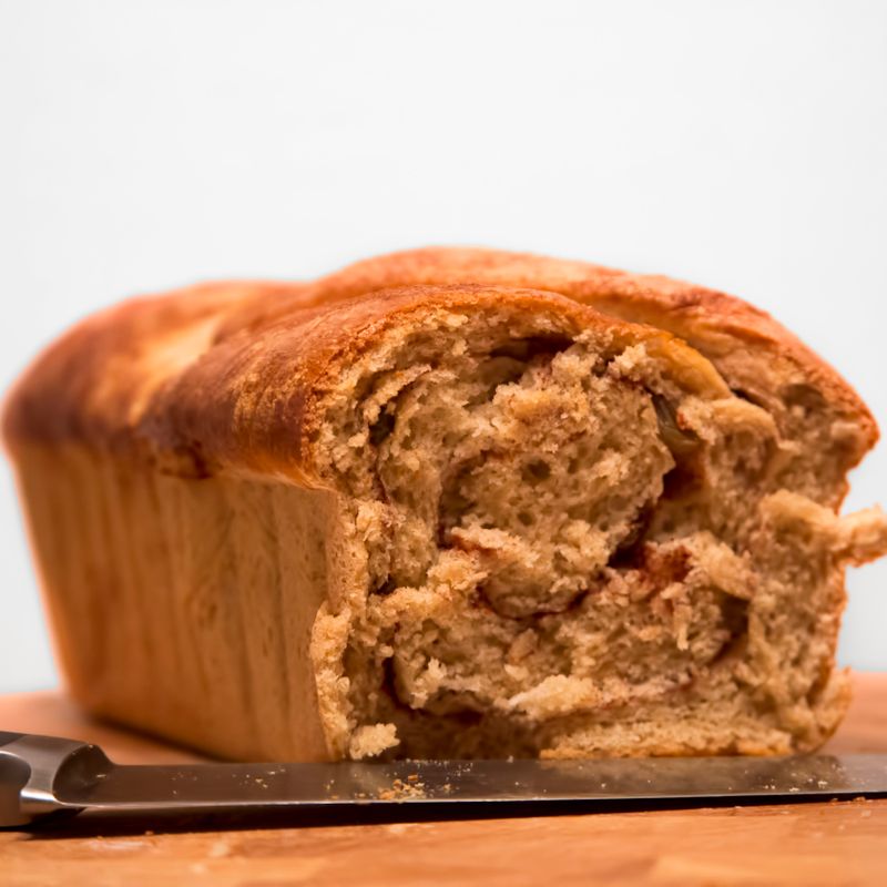 Homemade Cinnamon Swirl Bread