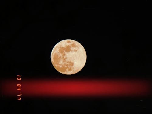 Бесплатное стоковое фото с полная луна