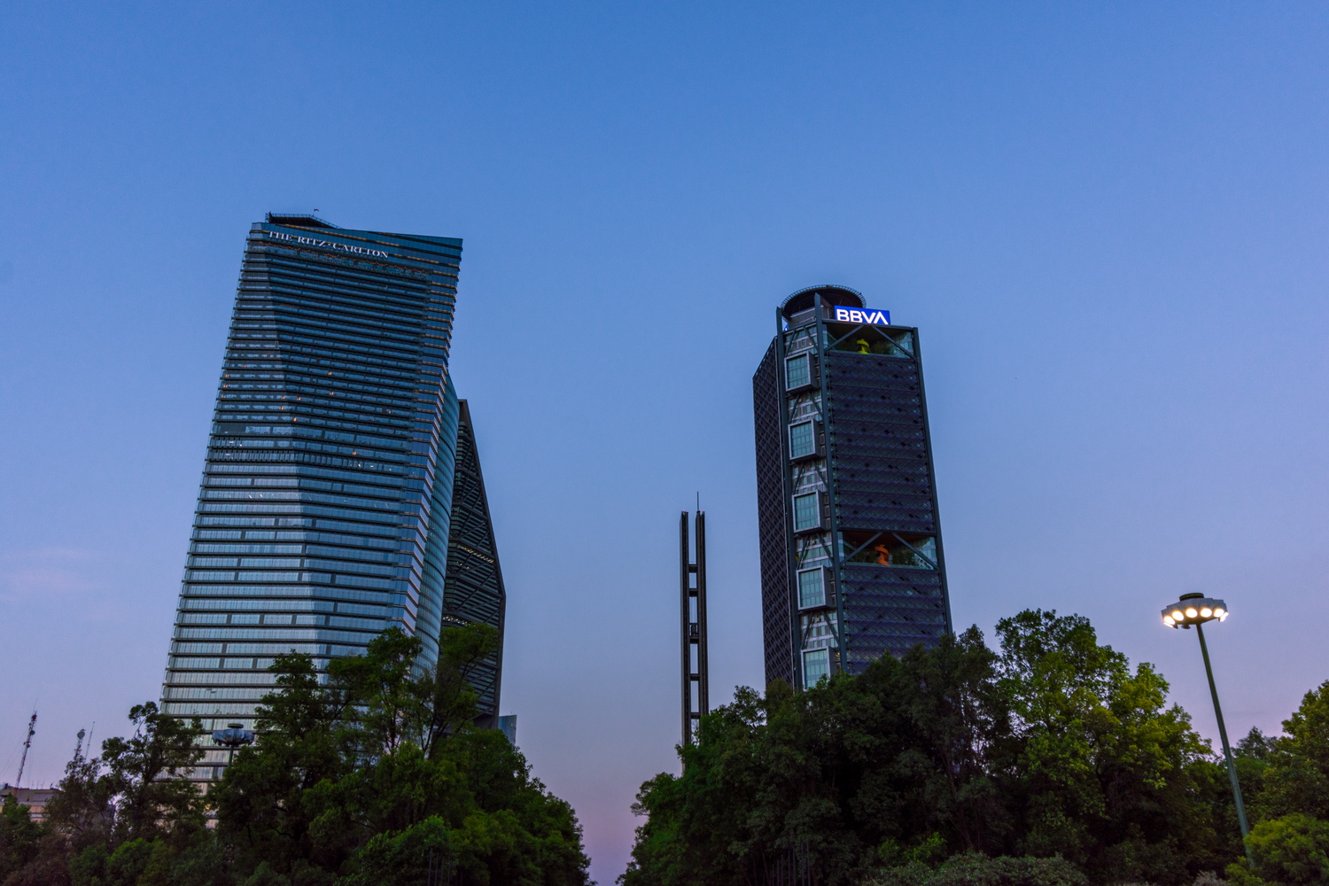 Vista corporativa internacional