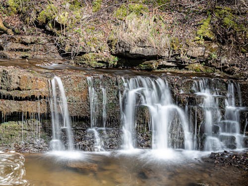 Foto d'estoc gratuïta de cascades, en cascada, exposició prolongada