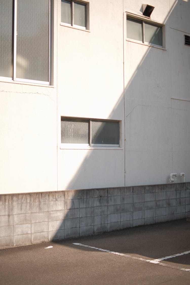 Glass Sliding Windows Of A Building