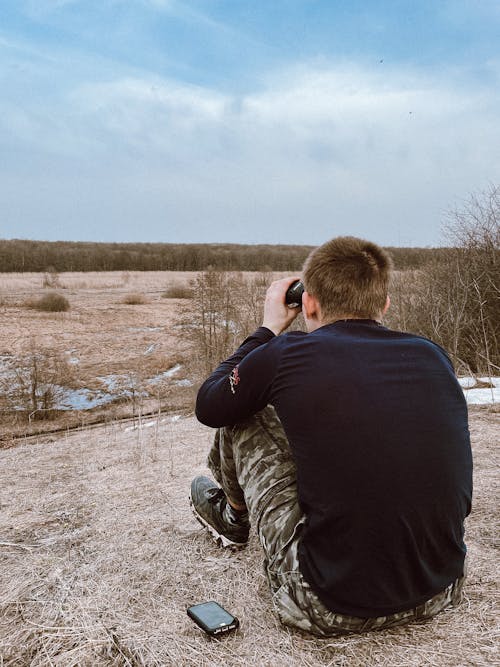 Gratis stockfoto met aarde, bewolkte lucht, bruin gras