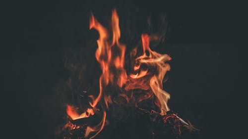 Free stock photo of bonfire, fire, flame Stock Photo