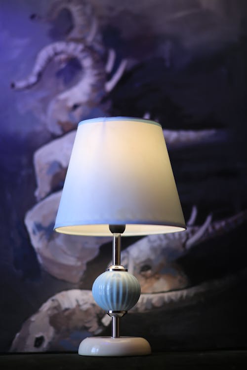 Retro Lamp in Design Interior