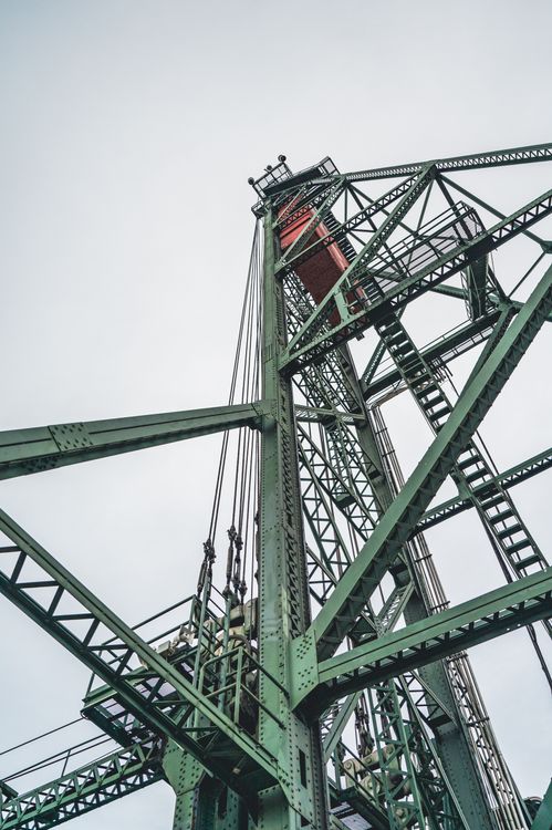 Low Angle Shot of a Steel Structure · Free Stock Photo