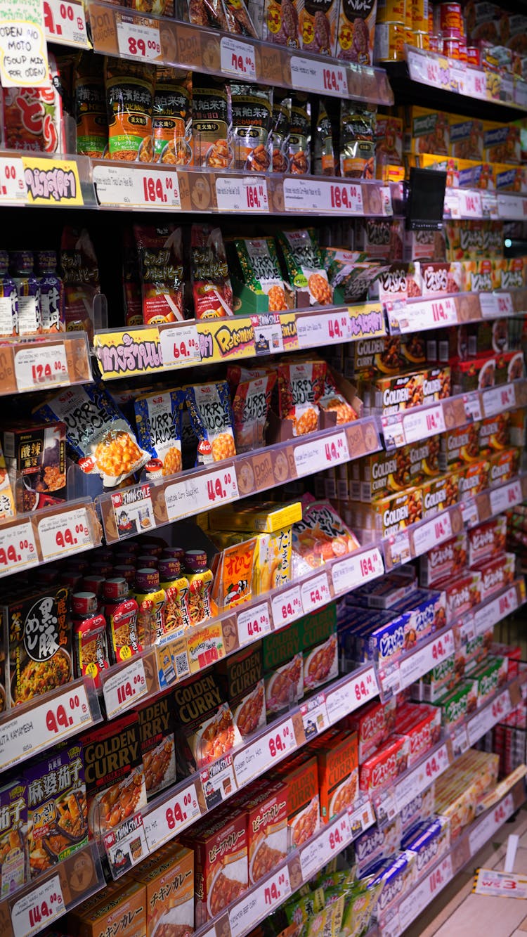 Food Products In A Store