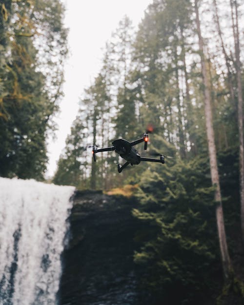 Photo of a Drone Flying