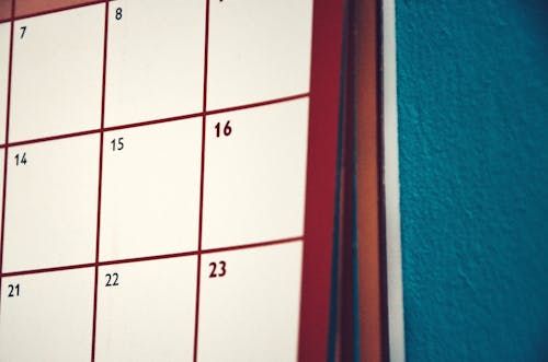 Calendar on Wall
