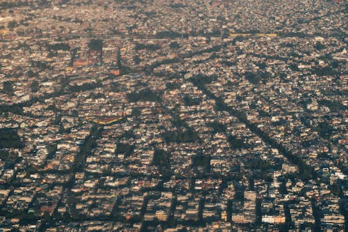 View of a Densely Populated City