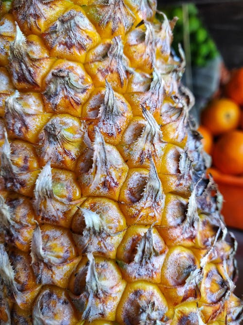 Free stock photo of fruit, pineapples, texture