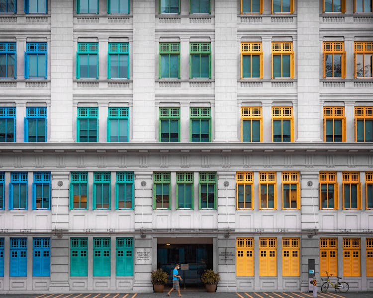 Old Hill Street Police Station In Singapore