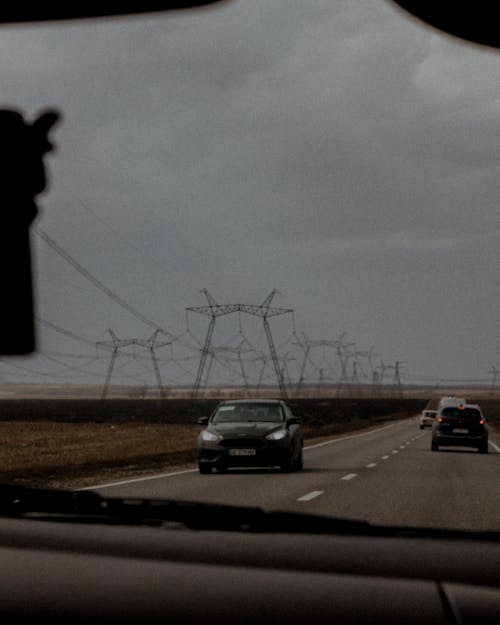 Free stock photo of 35mm camera, asphalt road, auto