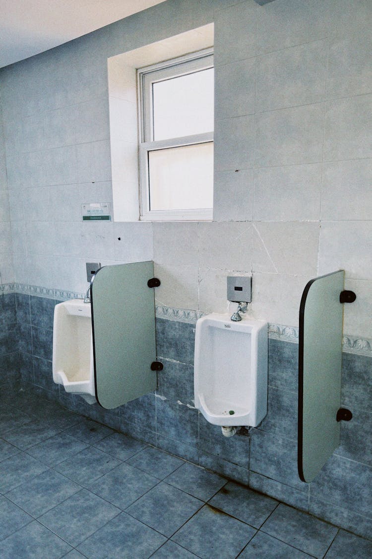 Urinals In Bathroom