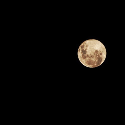 Бесплатное стоковое фото с вечер-небо, естественный спутник, ночное небо