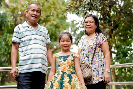 Outdoor Portrait of Family