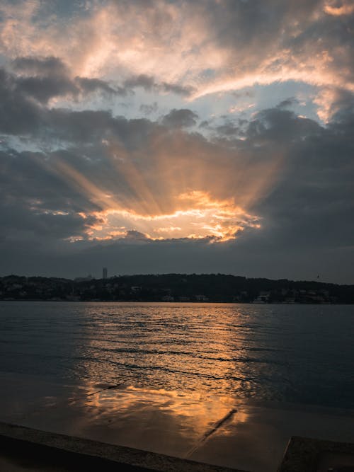 Immagine gratuita di acqua, alba, fiume