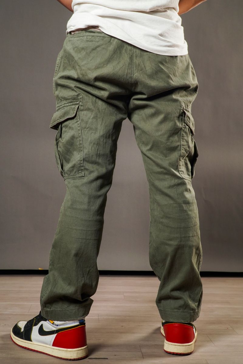 Big Zo Cargo Pants - Khaki