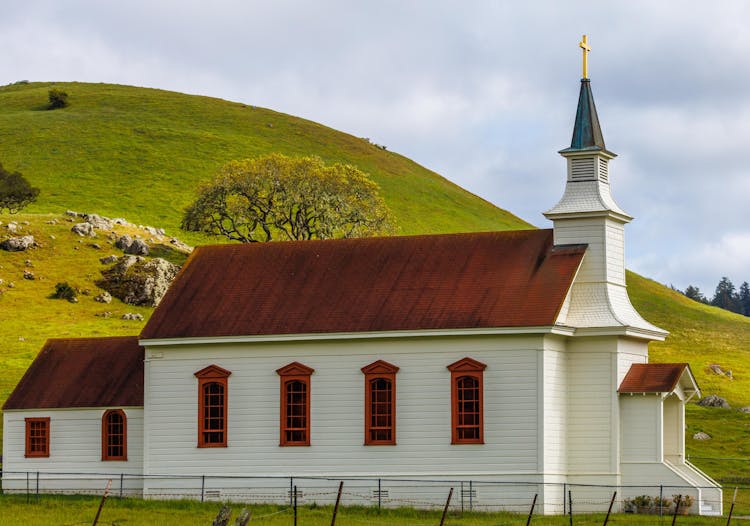 Old Saint Mary's Church Of Nicasio Valley, California 