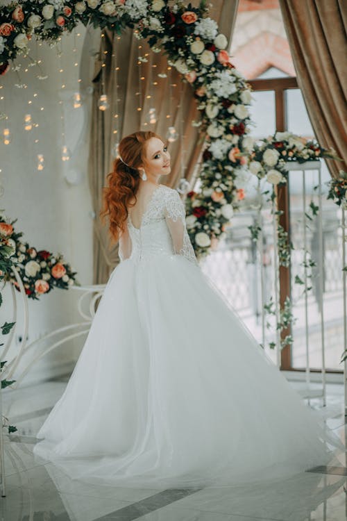 Bride in a Wedding Dress 