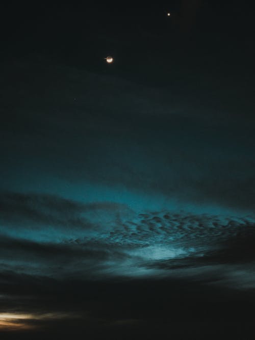 Gratis stockfoto met astronomie, maan, nachtelijke hemel