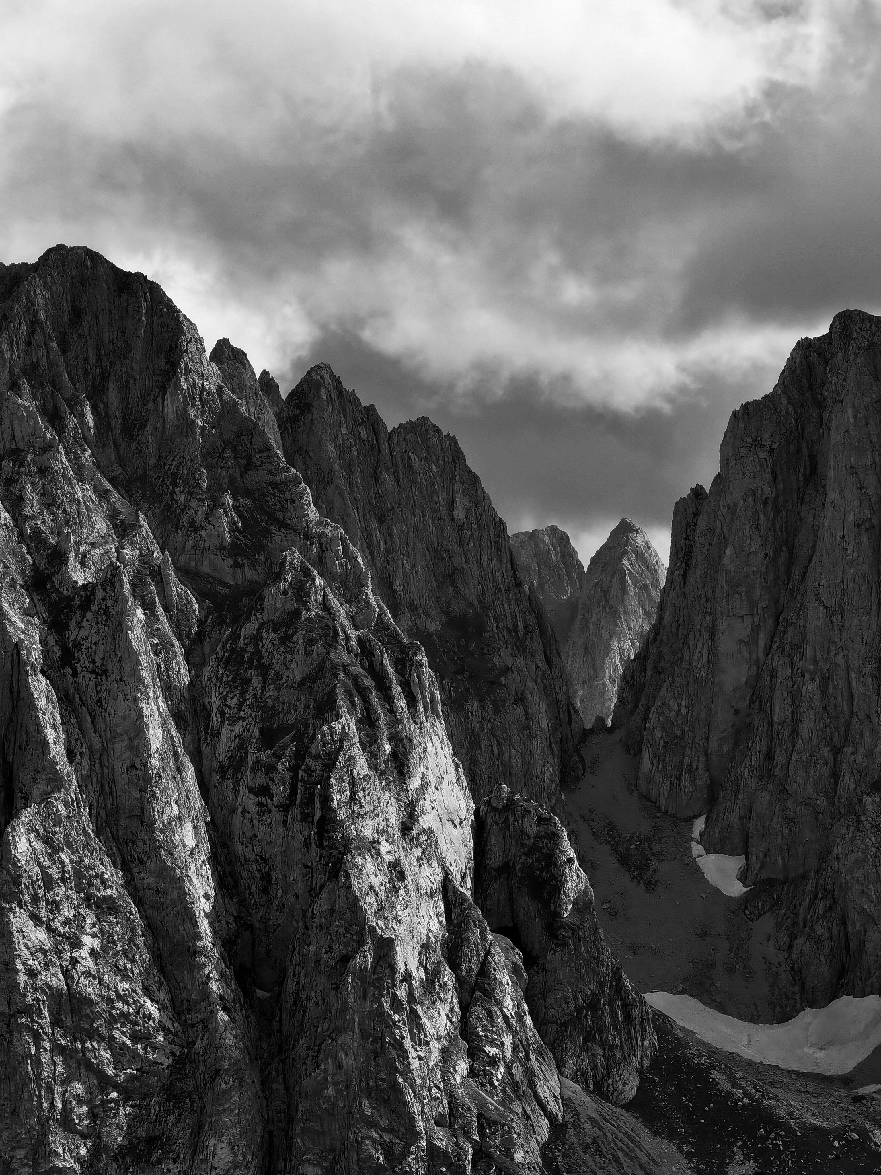 high mountains landscape