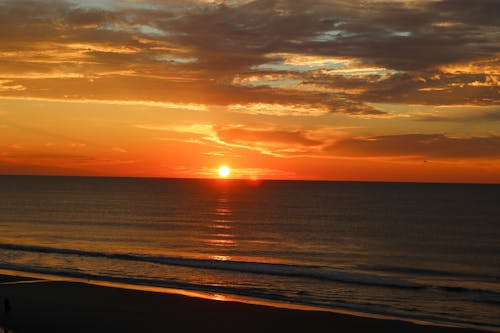 Free Beach during Sunset Stock Photo