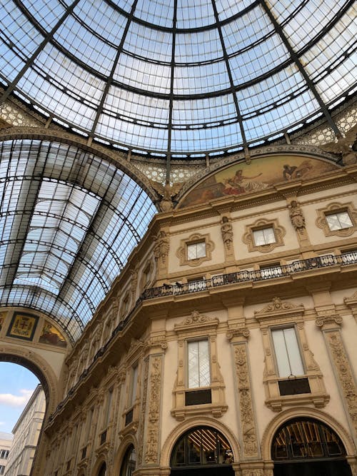 Free Galleria Vittorio Emanuele II Stock Photo