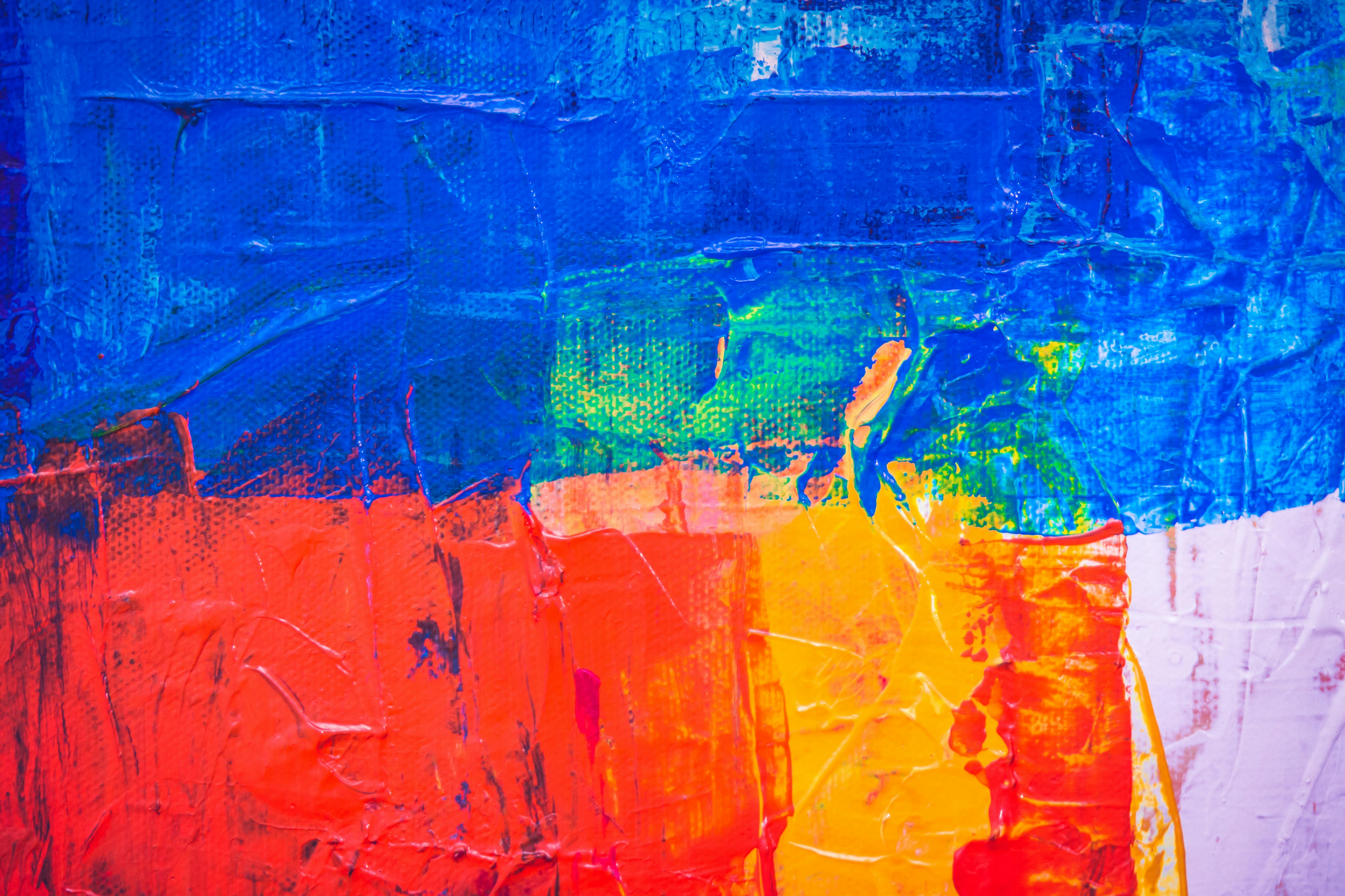 Free stock photo of abstract expressionism, abstract painting, acrylic paint