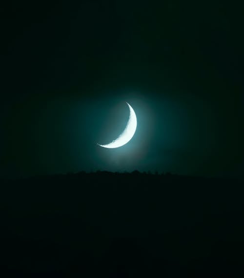 Crescent Moon in the Sky