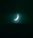 White Moon in the Sky