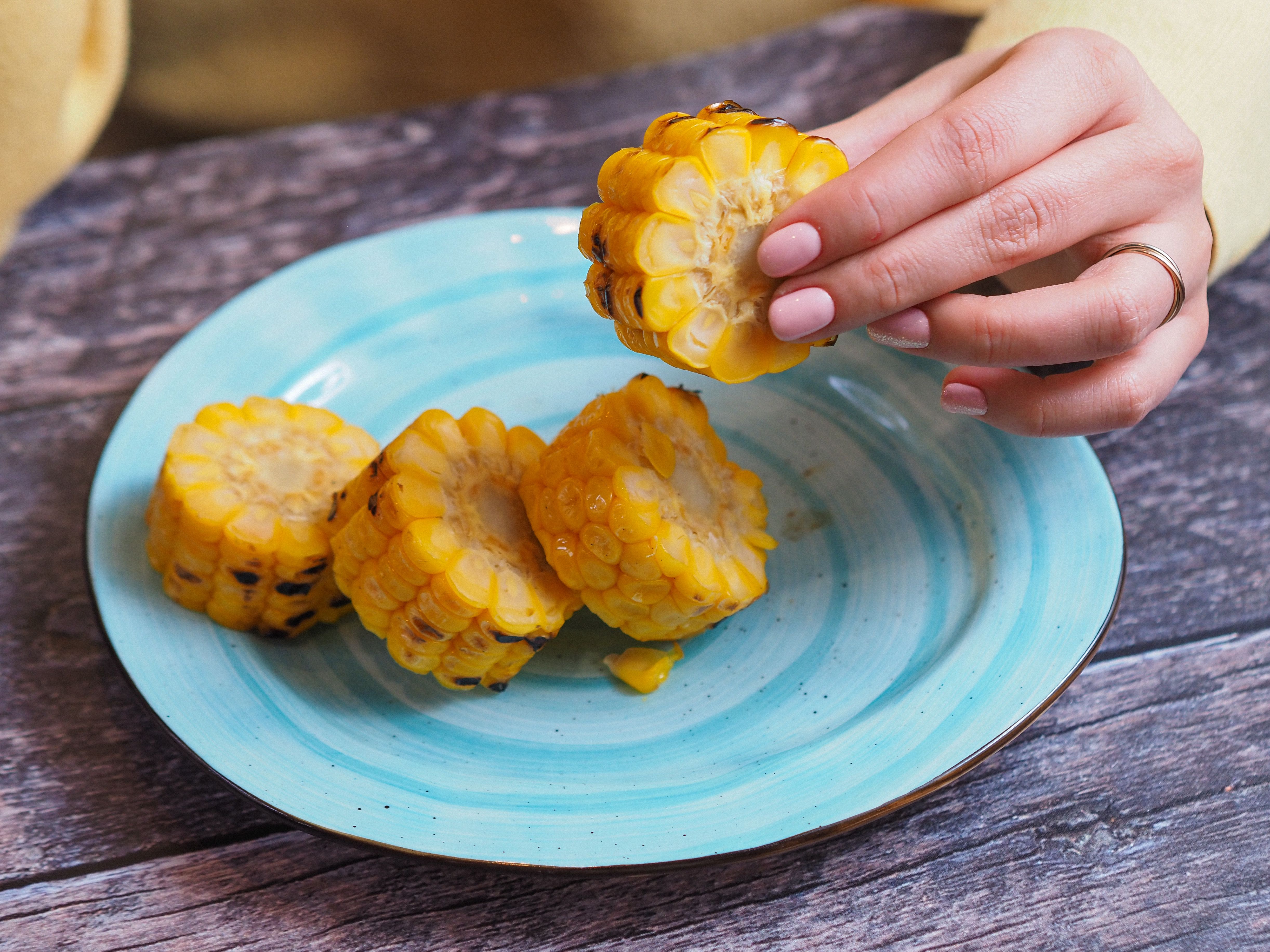 Crispy Grilled Corn with Toasted Breadcrumbs