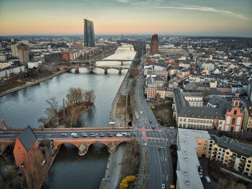 Ingyenes stockfotó deutschland, drónfelvétel, épületek témában