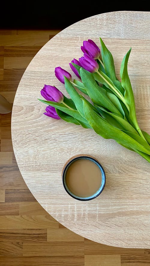 Free stock photo of coffee, enjoy, flowers