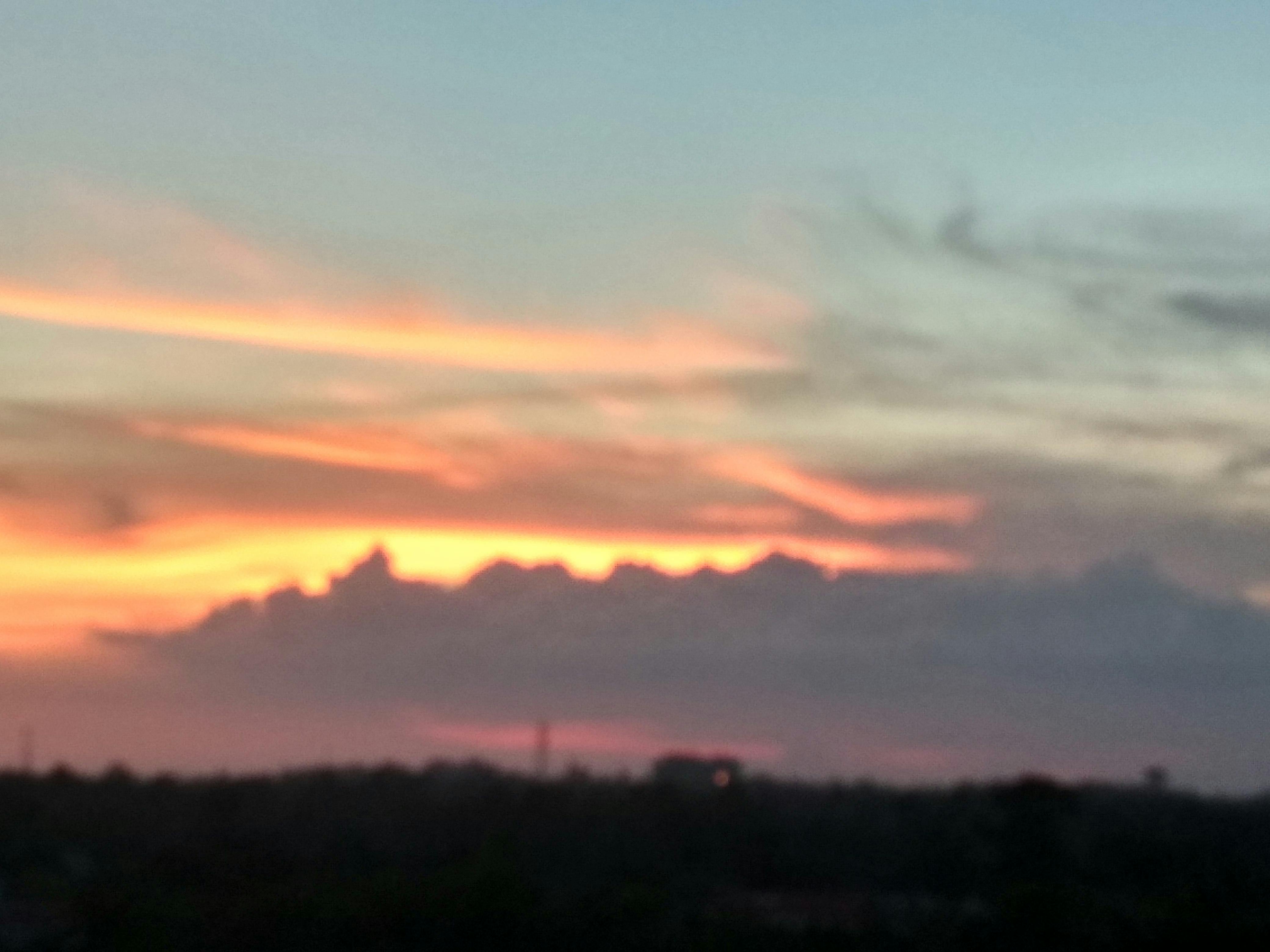 夕暮れの夕暮れ 日光の無料の写真素材